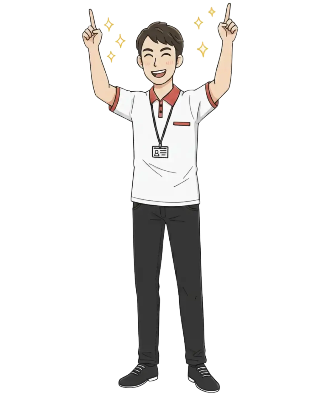 Usuário confiante com bônus