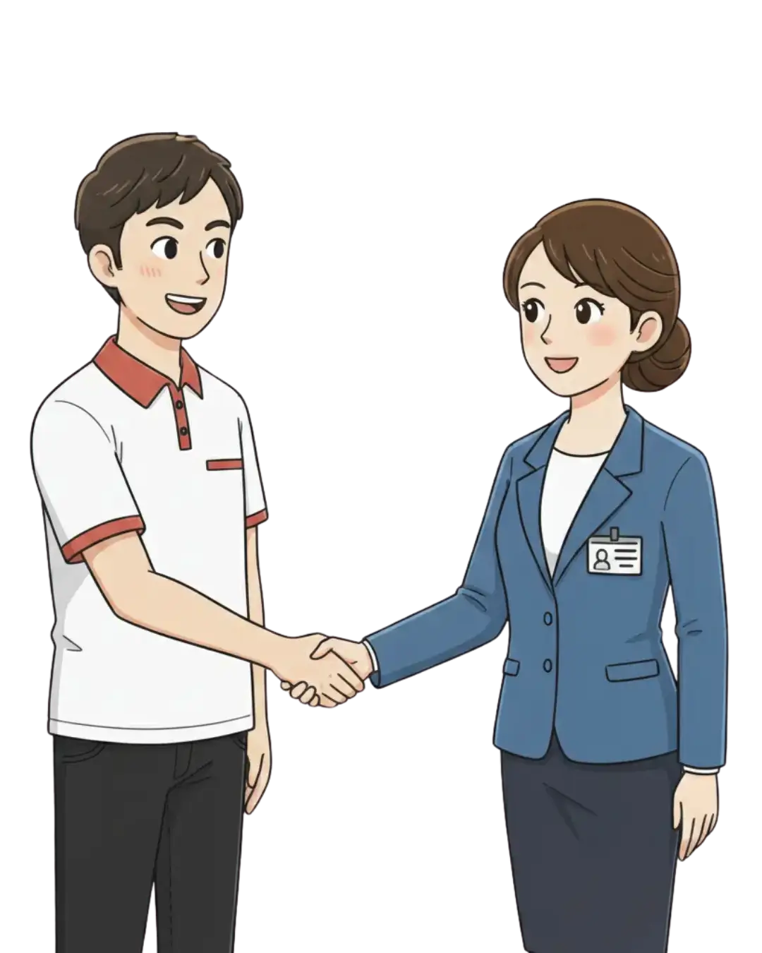 Personagem imaginando resultado